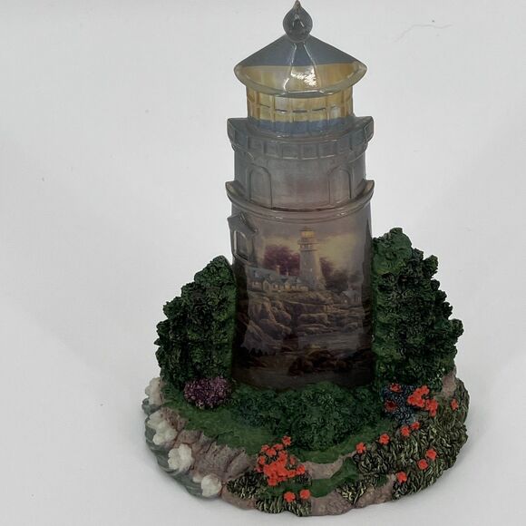 VTG 2004 Thomas Kinkade Safe Harbor Lighthouse The Sea of Tranquility No. 1615 - Picture 1 of 8